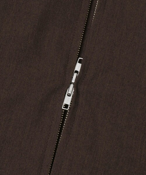 URBAN RESEARCH DOORS（アーバンリサーチドアーズ）の「『UR TECH』 完声ジップブルゾン（ブルゾン・メンズ・BLACK/TOP BROWN/GLENCHECK・M/L/XL）」の12枚目の写真