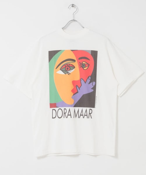 URBAN RESEARCH(アーバンリサーチ)の「NOT OEM DORA MAAR TEE(Tシャツ/カットソー・メンズ・WHITE・M/L/XL)」の3枚目の写真