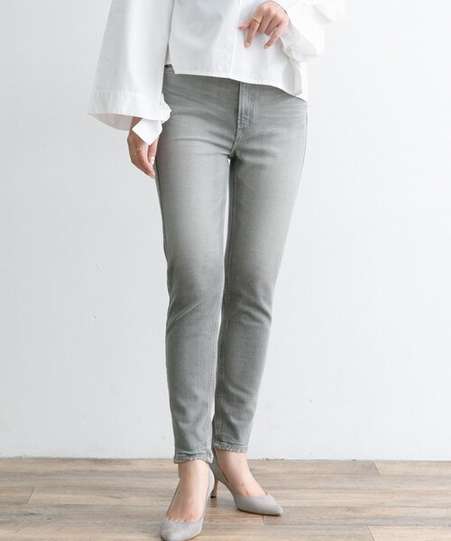 URBAN RESEARCH ROSSO（アーバンリサーチロッソ）の「upper hights　THE H-RISE STELLA（デニムパンツ・レディース・GRISVERT・22/23/24/25）」の14枚目の写真