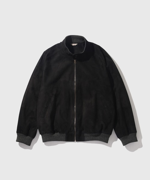 ADAM ET ROPE'（アダムエロペ）の「【ARDENNES for WILD LIFE TAILOR】EX Harrington Jacket（ブルゾン・メンズ・ブラック/ベージュ・46/48/50/52）」の2枚目の写真