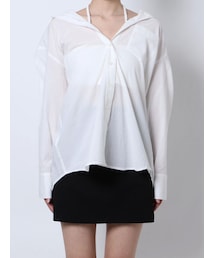 EMODA | 2WAYホルターオーバーシャツ(シャツ/ブラウス)