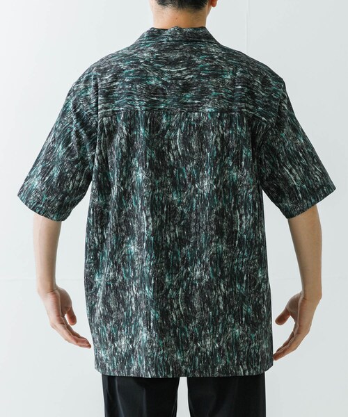 URBAN RESEARCH（アーバンリサーチ）の「LONGCHAMP PRINT SHIRTS（シャツ/ブラウス・メンズ・BLACK/ORANGE/BLUE/KHAKI・M/L）」の17枚目の写真