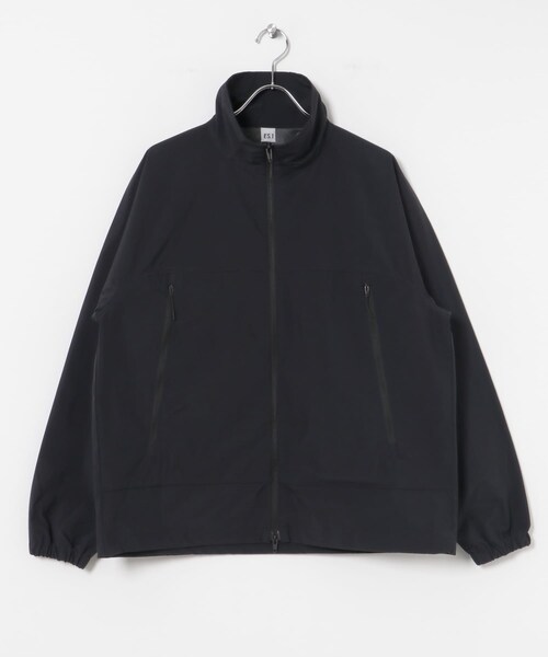 URBAN RESEARCH（アーバンリサーチ）の「ES.1　Nylon Jacket（テーラードジャケット・メンズ・black/navy・M/L/XL）」の2枚目の写真