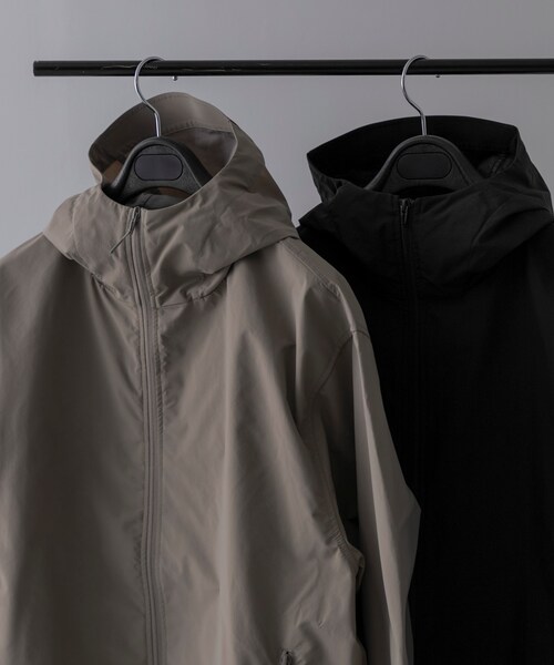 URBAN RESEARCH（アーバンリサーチ）の「ES.1　Nylon Parka（テーラードジャケット・メンズ・lt khaki/black・L/XL）」の13枚目の写真