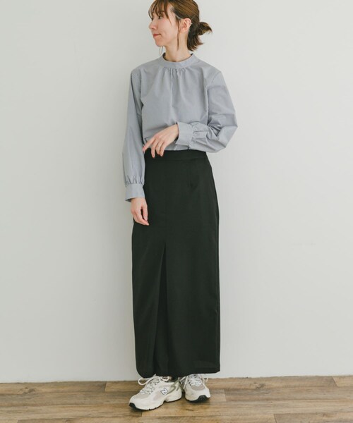 ITEMS URBANRESEARCH（アイテムズ アーバンリサーチ）の「ハイネックブラウス（シャツ/ブラウス・レディース・SRP/BLK/OFF・FREE）」の20枚目の写真