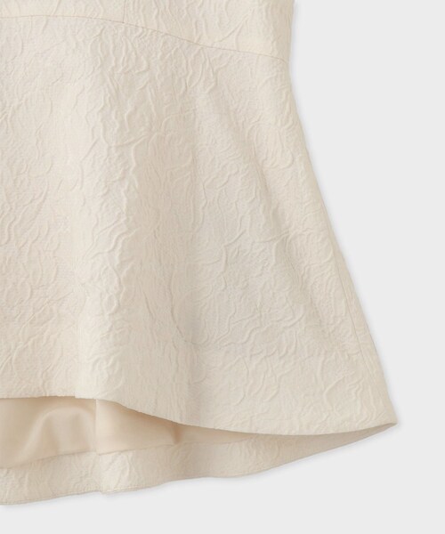 ROPE'（ロペ）の「【troisiemechaco（トロワズィエムチャコ）】×moi salon et rope EXCLUSIVE EDITION JACQUARD BLOUSE（シャツ/ブラウス・レディース・オフホワイト/ブラック・36/38）」の16枚目の写真