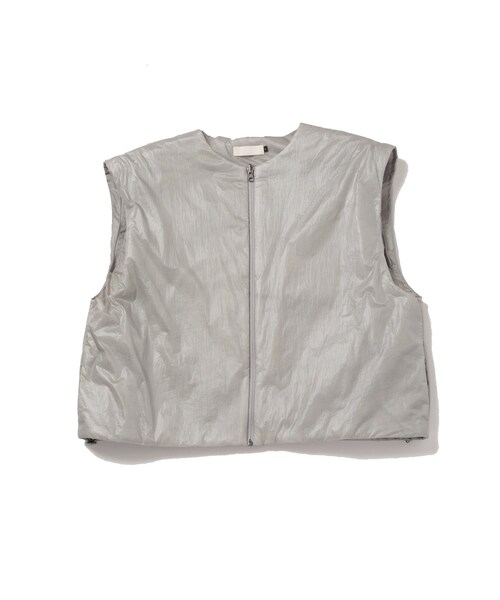 ADAM ET ROPE'（アダムエロペ）の「【AMOMENTO/アモーメント】MENS DETACHABLE SLEEVE JUMPER（その他アウター・メンズ・ライトグレー/ネイビー・L/M）」の14枚目の写真