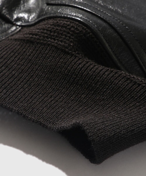 ADAM ET ROPE'(アダムエロペ)の「【BUZZ RICSONS WILLIAM GIBSON COLLECTION】BLACK G-1(ライダースジャケット・メンズ・ブラック・40/42/44)」の15枚目の写真