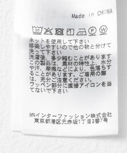 SENSE OF PLACE by URBAN RESEARCH（センスオブプレイスバイアーバンリサーチ）の「ddp　DENIM ZIP BLOUSON（デニムジャケット・メンズ・BLACK/INDIGO・M/L）」の6枚目の写真