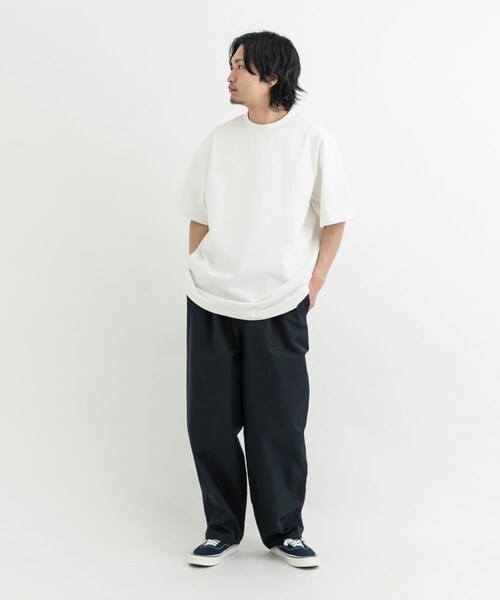 EKAL（エカル）の「『吸水速乾/UVカット』DRY OUT SHORT-SLEEVE T-SHIRTS（Tシャツ/カットソー・メンズ・ホワイト/ネイビー/サルチャ/ブラウンカーキ/ダークプラム・M/L）」の16枚目の写真
