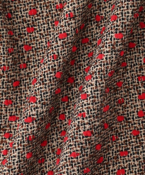 ROPE'（ロペ）の「【Masaco Teranishi（マサコテラニシ）】PAWPAW TWEED CAMISOLE｜キャミソール（キャミソール・レディース・ダークブラウン・F）」の11枚目の写真