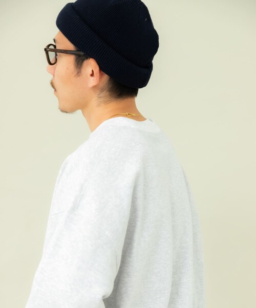 URBAN RESEARCH(アーバンリサーチ)の「Wide Dad SUPER WIDE SWEAT CREW-NECK(スウェット・メンズ・PINK/ASH・1/2)」の5枚目の写真