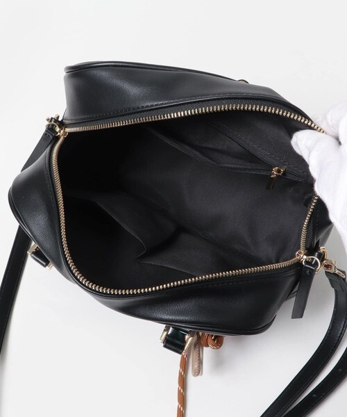 RODE SKO（ロデスコ）の「チャームセットボストンバッグ（ボストンバッグ・レディース・BROWN/BLACK/CAMEL・one）」の20枚目の写真