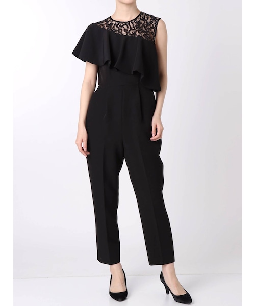 LADYワンショルダーラッフルパンツドレス【お値下げ】 LADYワンショルダーラッフルパンツドレス 【公式通販】