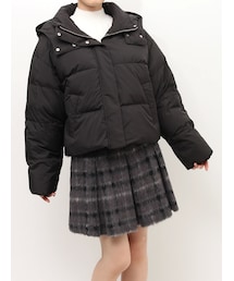 MERCURYDUO | 2WAYフード付アライドショートダウン(ダウンジャケット/コート)