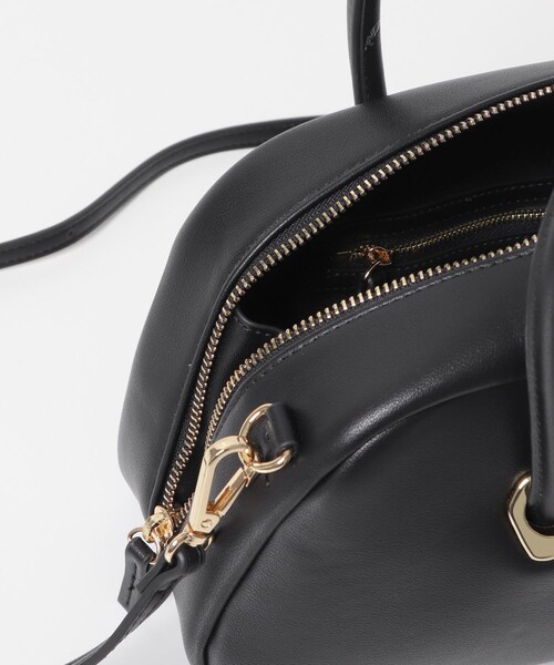 URBAN RESEARCH ROSSO（アーバンリサーチロッソ）の「LE VERNIS　Eyelet wide boston（ボストンバッグ・レディース・オリーブ/モカ/ブラック・-）」の6枚目の写真