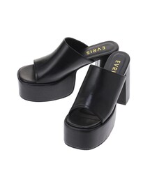 EVRIS | チャンキーヒールサンダル(サンダル)