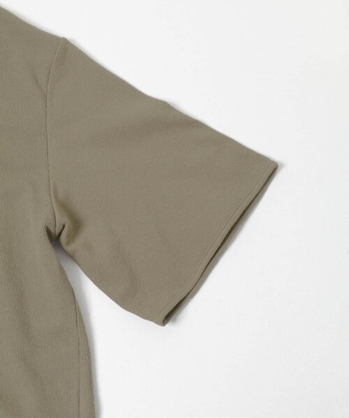 LAATO（ラート）の「open collared tee（Tシャツ/カットソー・レディース・クリーム/モス/スカイ・Free）」の21枚目の写真