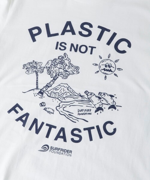 THE GOODLAND MARKET（ザグッドランドマーケット）の「SURFRIDER FOUNDATION　Message T-shirts（Tシャツ/カットソー・メンズ・off・S/M/L/XL）」の15枚目の写真