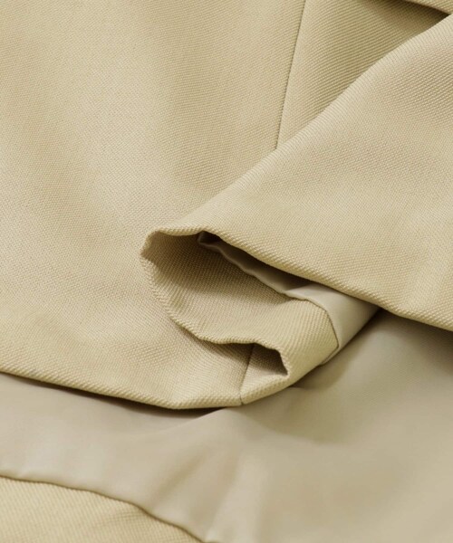 URBAN RESEARCH（アーバンリサーチ）の「ノーカラージャケット（ノーカラージャケット・レディース・BEIGE/NAVY・36/38）」の9枚目の写真