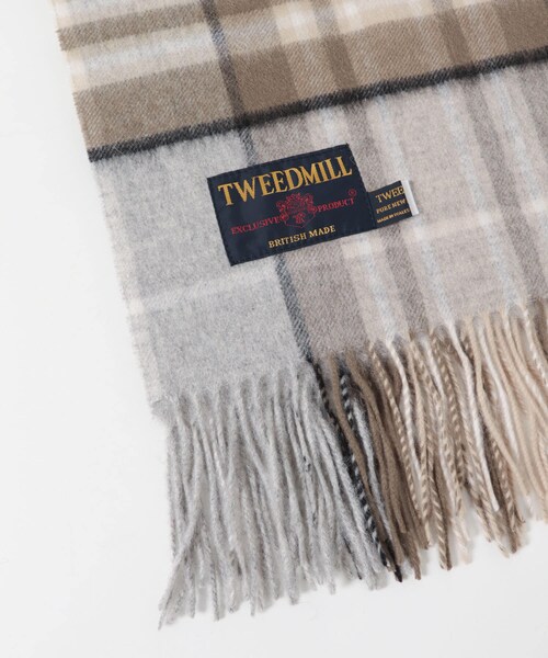 URBAN RESEARCH DOORS(アーバンリサーチドアーズ)の「『一部別注カラー』TWEED MILL Lambswool Stole(マフラー・レディース・Scone CHK/BLU/GRN/CHOCOLATE/McKeller/別注C/GRY/別注T/CHK・Free)」の17枚目の写真