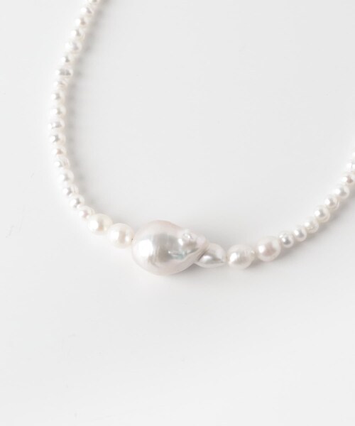 URBAN RESEARCH ROSSO（アーバンリサーチロッソ）の「in mood　BQ PRL 36CM CHOKER（ネックレス・レディース・WH・-）」の6枚目の写真