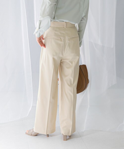 URBAN RESEARCH ROSSO（アーバンリサーチロッソ）の「ハイウエストワイドスラックス（その他パンツ・レディース・L/BEIGE/LEMON/NAVY・34/36/38/40）」の12枚目の写真