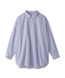 nissen | オーバーサイズストライプシャツ(シャツ/ブラウス)