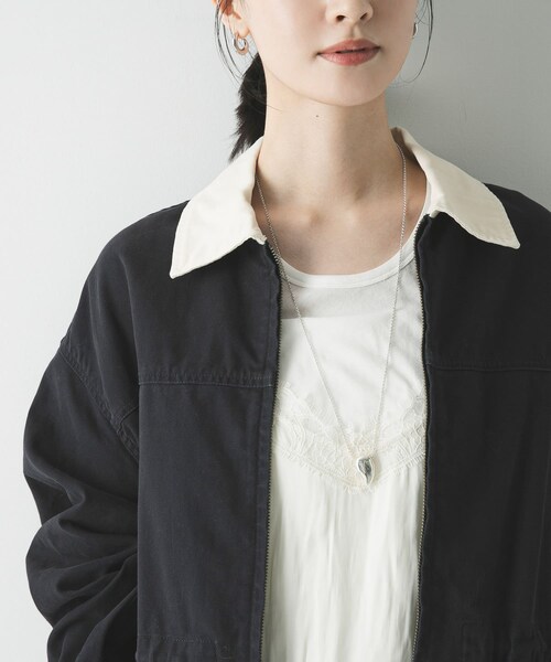 URBAN RESEARCH（アーバンリサーチ）の「ドロストカバーオール（カバーオール・レディース・NATURAL/PINK/NAVY・Free）」の18枚目の写真