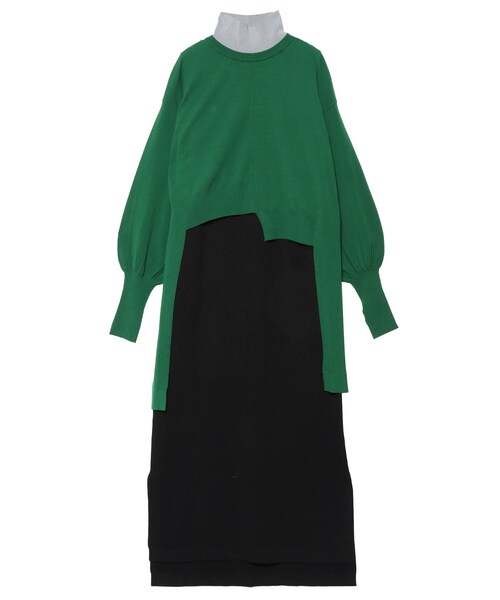 UN3D.（アンスリード）の「SHORT LAYERED KT OP（ワンピース）」 - WEAR