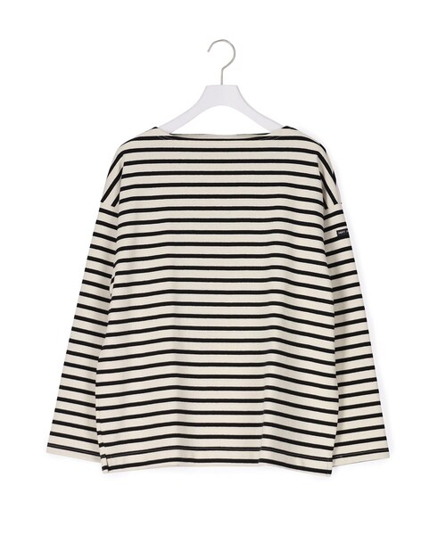 ADAM ET ROPE'（アダムエロペ）の「【公式サイト限定】【SAINT JAMES】20JC OUESSANT LOOSE（Tシャツ/カットソー・レディース・ネイビー/ブラック・1）」の10枚目の写真