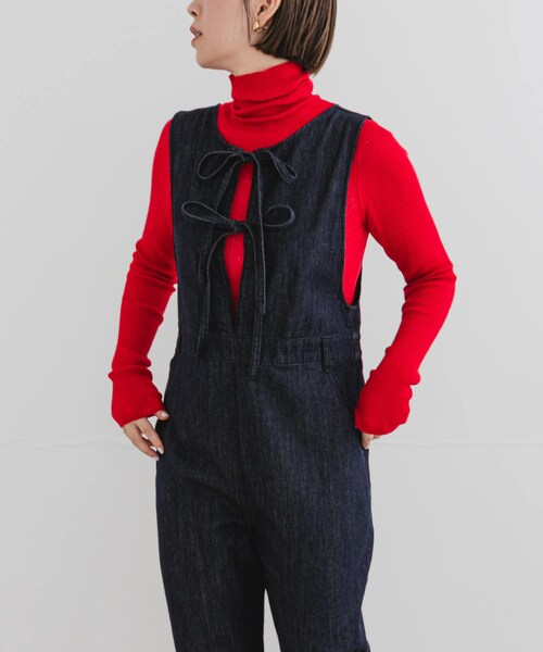 URBAN RESEARCH ROSSO（アーバンリサーチロッソ）の「F by ROSSO　ウォッシャブルシアーリブタートルニット（ニット/セーター・レディース・L/GRAY/RED/BLACK/BROWN・Free）」の16枚目の写真