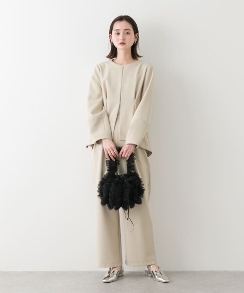 SENSE OF PLACE by URBAN RESEARCH（センスオブプレイスバイアーバンリサーチ）の「チュールハンドバッグ（ハンドバッグ・レディース・MINT/BLACK/IVORY・one）」の15枚目の写真