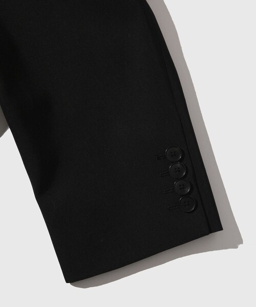 ADAM ET ROPE'(アダムエロペ)の「【AURALEE/オーラリー】LIGHT WOOL MAX GABARDINE JACKET(テーラードジャケット・メンズ・ブラック/ブラウン・3/4/5)」の10枚目の写真