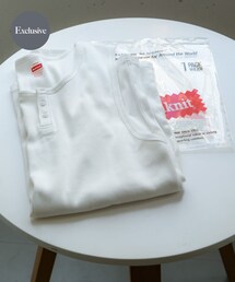 『別注』Healthknit×SENSE OF PLACE タンクトップ
