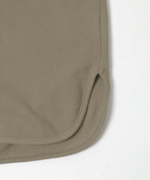 LAATO（ラート）の「open collared tee（Tシャツ/カットソー・レディース・クリーム/モス/スカイ・Free）」の22枚目の写真