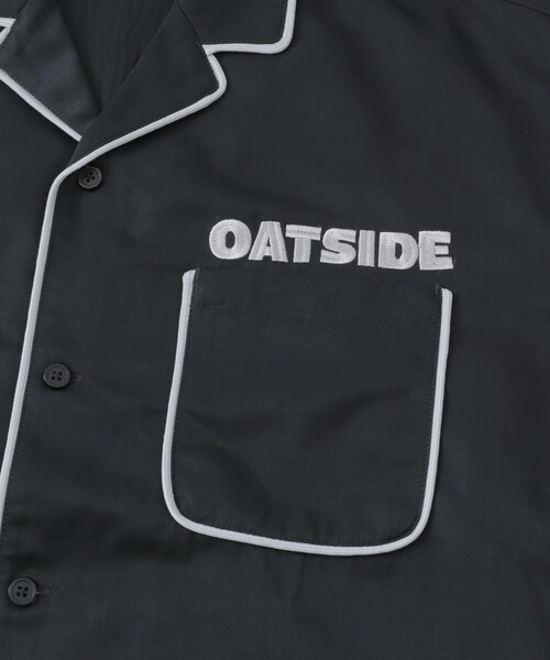 SENSE OF PLACE by URBAN RESEARCH(センスオブプレイスバイアーバンリサーチ)の「『別注』OATSIDE×SENSE OF PLACE オープンカラーシャツ(シャツ/ブラウス・メンズ・BLUE/BLACK/GRAY・M/L)」の8枚目の写真