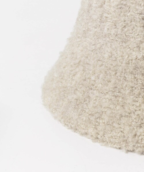 URBAN RESEARCH DOORS(アーバンリサーチドアーズ)の「ブークレバケハ(ハット・レディース・GREIGE/BLACK・one)」の14枚目の写真