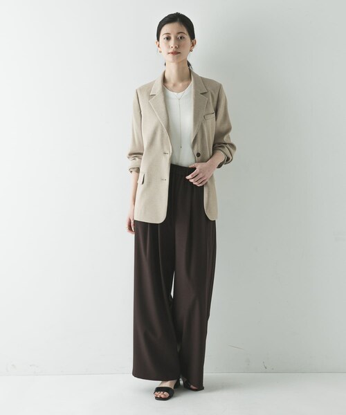 URBAN RESEARCH（アーバンリサーチ）の「『別注』HAKUJI×URBAN RESEARCH　ORGANIC COTTON LONG-SLEEVE PULLOVER（Tシャツ/カットソー・レディース・NAVY/BLACK/WHITE・Free）」の11枚目の写真