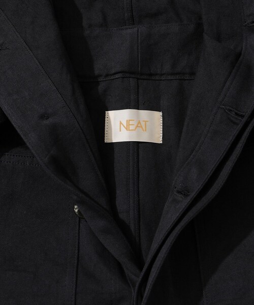 ADAM ET ROPE'(アダムエロペ)の「【NEAT/ニート】Cotton West Point Jump Suit(つなぎ/オールインワン・メンズ・ブラック・L)」の14枚目の写真