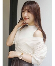 MERCURYDUO | 異素材ドッキングニット(ニット/セーター)