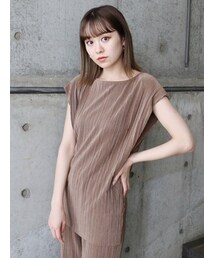 MURUA | シャイニープリーツトップス(シャツ/ブラウス)