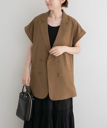 ITEMS URBANRESEARCH | 『イージーケア/接触冷感/UVカット』SMOOTH LINEN TOUCH ジレ(ダウンベスト)