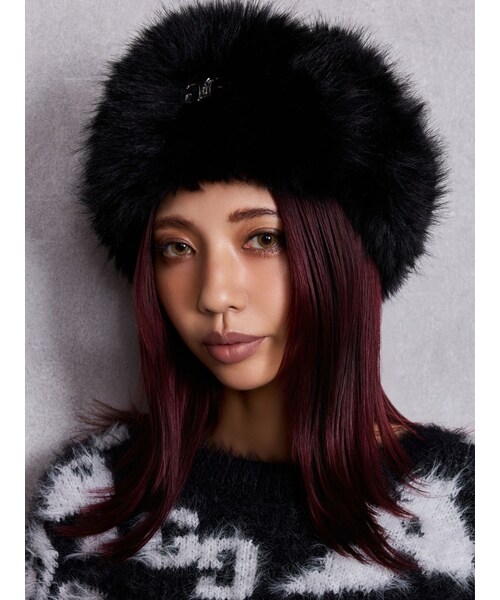 GYDA（ジェイダ）の「Symmetry GYDA フライトCAP（キャップ・レディース・ブラック・F）」の4枚目の写真