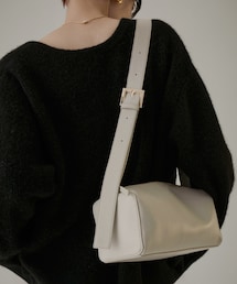 SALON adam et rope' | 【追加】レザーボックスショルダーバッグ(ショルダーバッグ)
