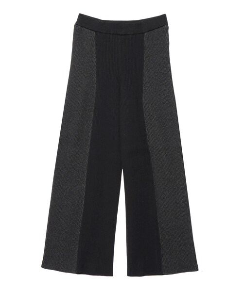 未使用送料込！PAMEO POSE patching knit pants 未使用送料込！PAMEO POSE patching knit pants - メルカリ