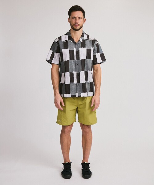 Saturdays NYC（サタデーズ ニューヨークシティ ）の「Canty Gingham SS Shirt（シャツ/ブラウス・レディース・ブラック/ブルー・L/M/S/XL/XS）」の20枚目の写真