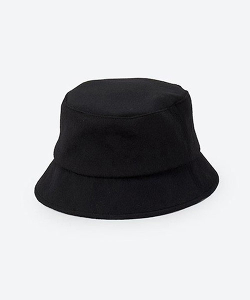 ADAM ET ROPE'（アダムエロペ）の「【J'aDoRe限定】【KIJIMA TAKAYUKI(キジマ タカユキ)】PURE CASHMERE BUCKET HAT（ハット・レディース・ブラック/ベージュ・1/2）」の5枚目の写真