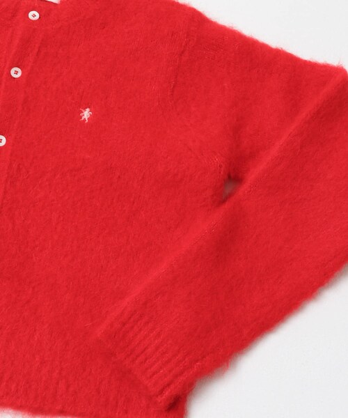 URBAN RESEARCH DOORS(アーバンリサーチドアーズ)の「GYMPHLEX CREW NECK SHORT CARDIGAN(カーディガン/ボレロ・レディース・TOP GREY/MUSTARD/RED/DK NAVY・14)」の13枚目の写真