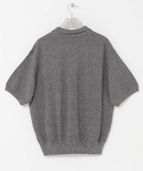 URBAN RESEARCH（アーバンリサーチ）の「crepuscule　Co/Ra Moss Stitch Skipper（ニット/セーター・メンズ・D.GREEN/H GRAY/BLACK・1/2）」の12枚目の写真